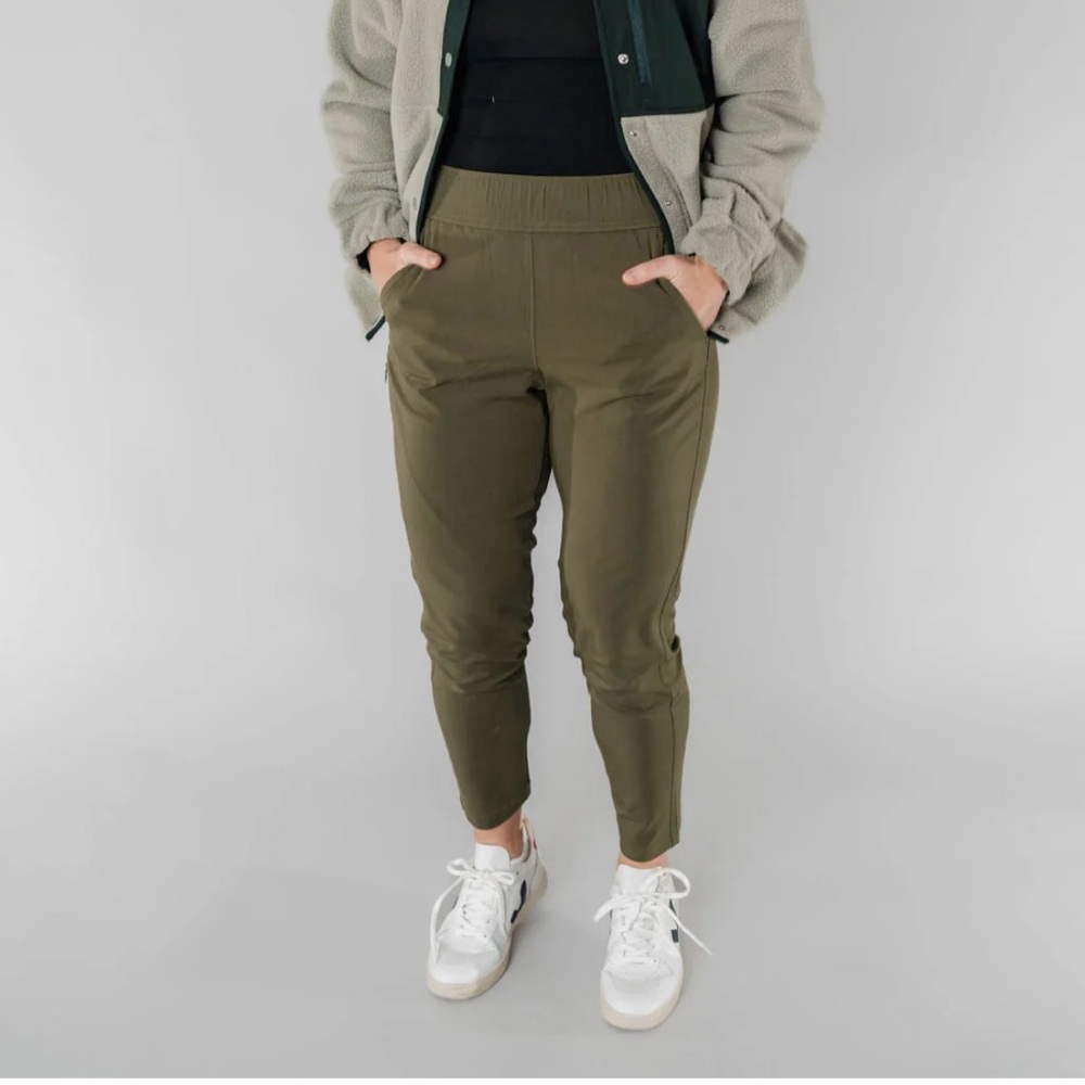 Open Air Pants - Olive Green - Large